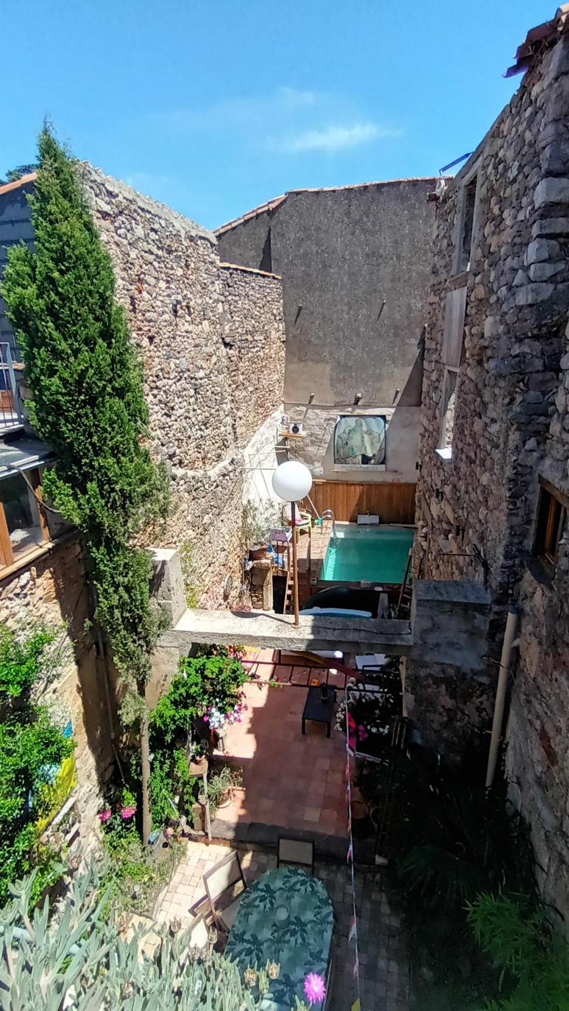 Les Deux Arches Bed and Breakfast Caunes-Minervois Buitenkant foto